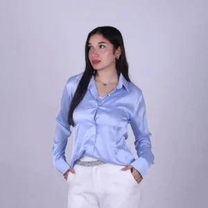 Product 3 قميص نسائي ستان حرير فاخر